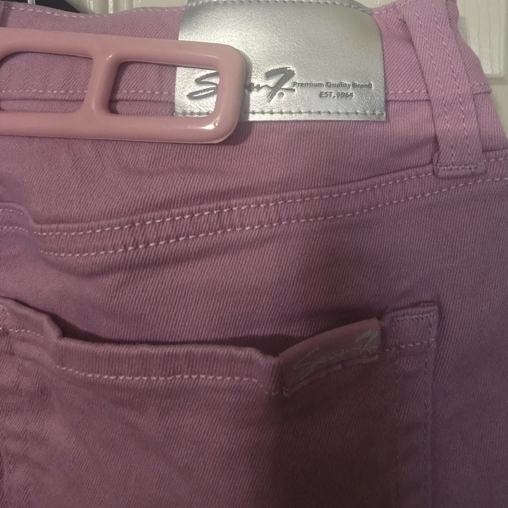 Women's Seven‎ Pink Denim Shorts